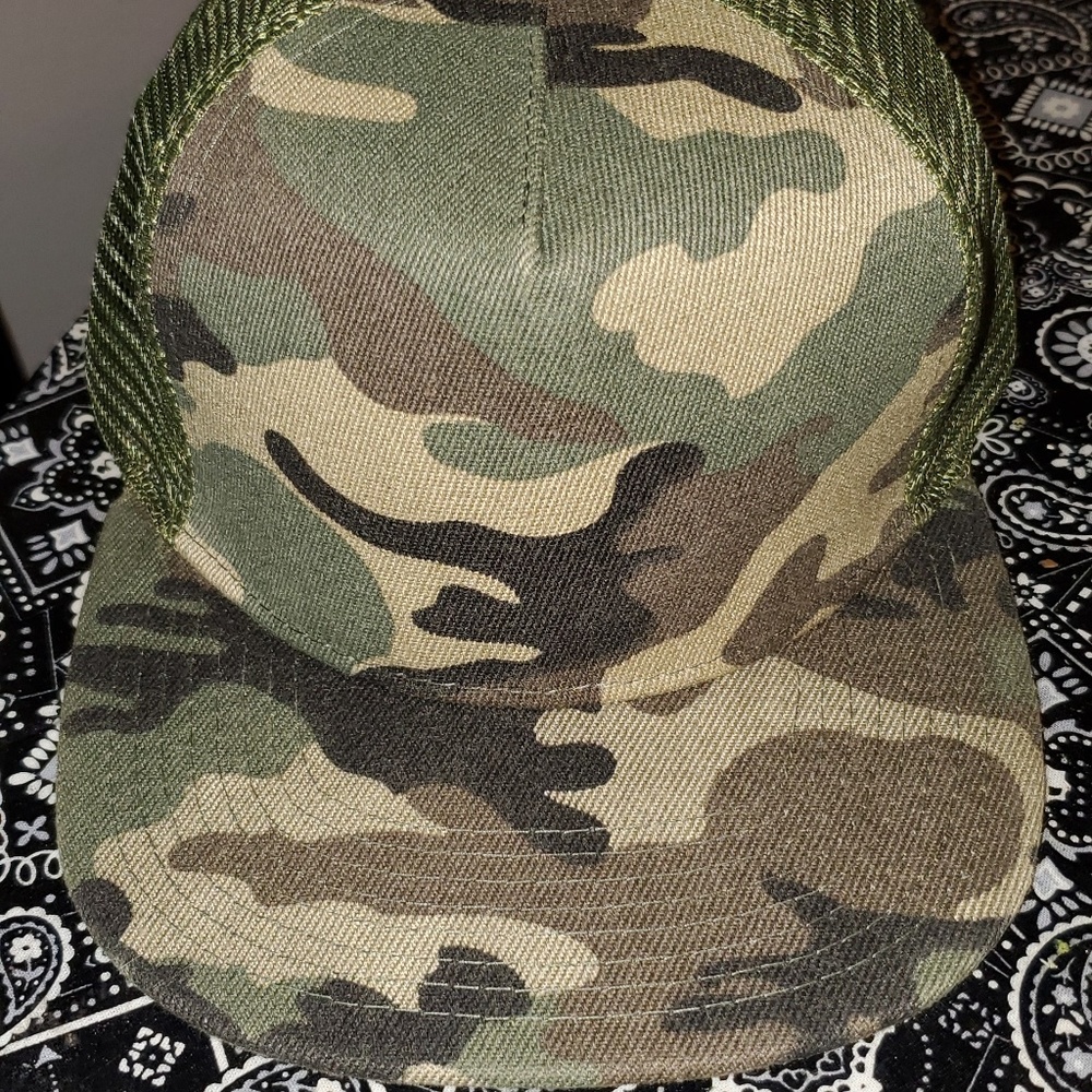 Camouflage Snapback Hat